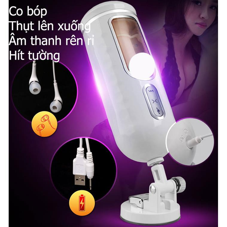Âm đạo giả cao cấp bú mút rên rỉ đa năng