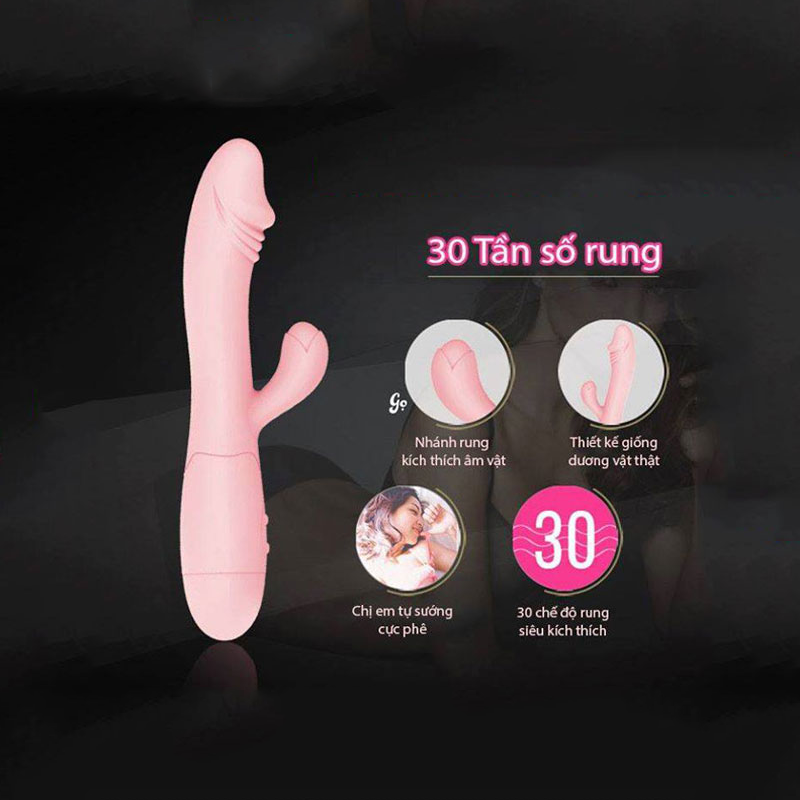 Dương vật cầm tay Prettylove rung 30 chế độ