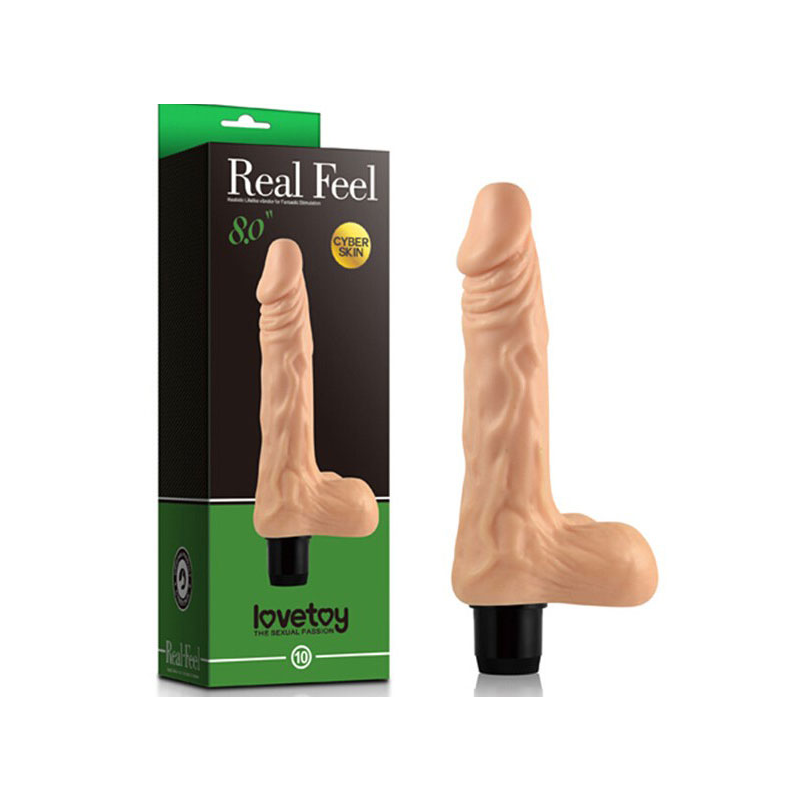 Dương vật cầm tay siêu mềm Lovetoy Real Feel 8.0