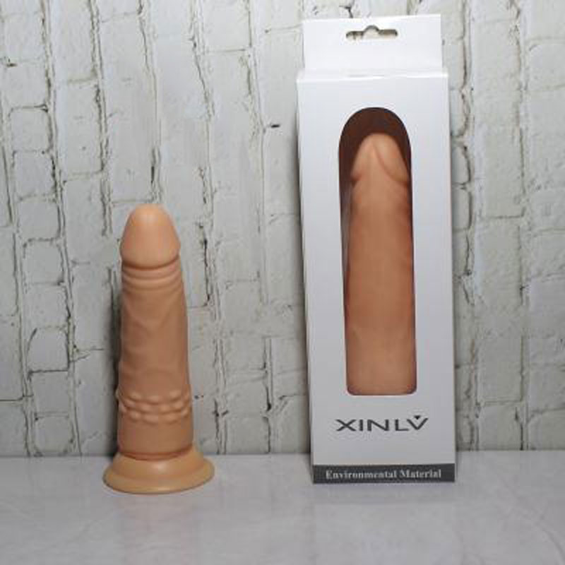 Dương vật giả hít tường siêu mềm Xin LV cỡ trung