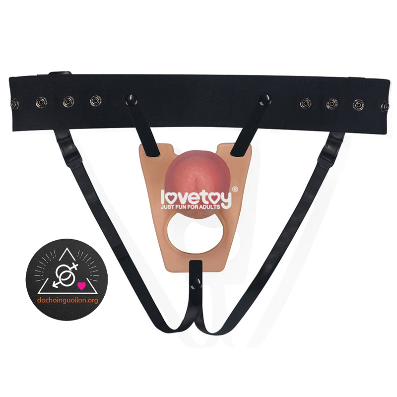 Dương vật Lovetoy dây đeo siêu miềm cao cấp