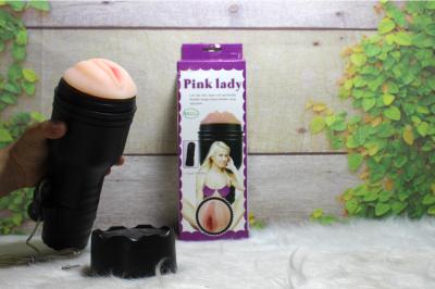 Âm đạo giả cầm tay đèn pin Pink Lady 7 chế độ| Âm đạo giả