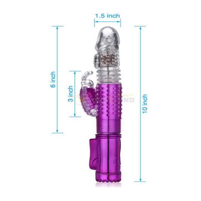 Dương vật rung xoay thụt đa chức năng
