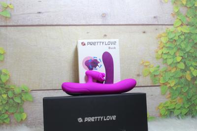 Dương vật giả đa năng kết hợp lưỡi liếm cao cấp Prettylove Buck| Dương vật giả