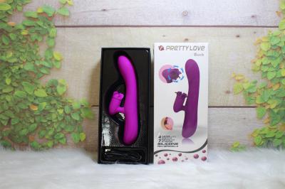 Dương vật giả đa năng kết hợp lưỡi liếm cao cấp Prettylove Buck| Dương vật giả