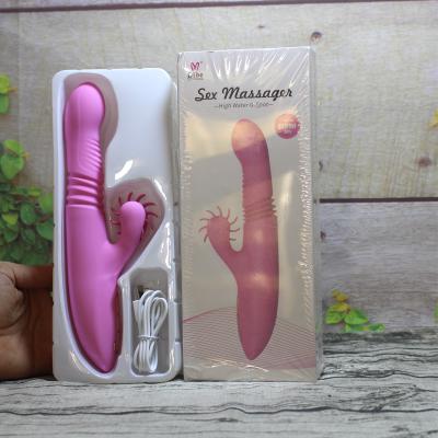 Dương vật giả đa năng rung thụt kết hợp lưỡi liếm