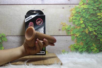 Dương vật giả hít tường siêu mềm không rung cao cấp Lovetoy 7.0| Dương vật giả