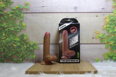 Dương vật giả hít tường siêu mềm không rung cao cấp Lovetoy 7.0| Dương vật giả