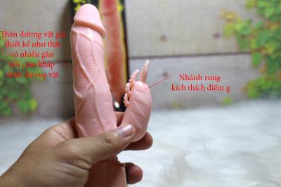 Dương vật giả rung ngoáy tạo nhiệt cao cấp Baile| Dương vật giả