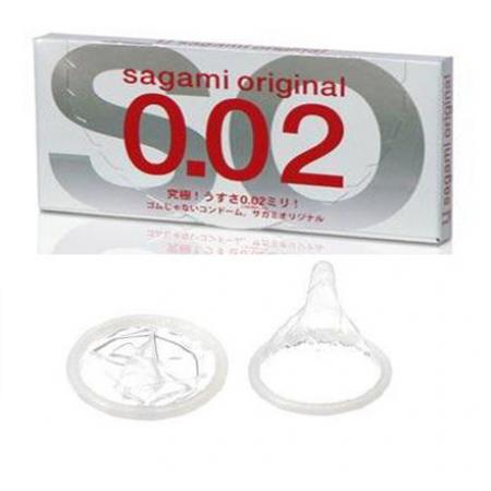 Hộp BAO CAO SU SAGAMI ORIGINAL 0.02