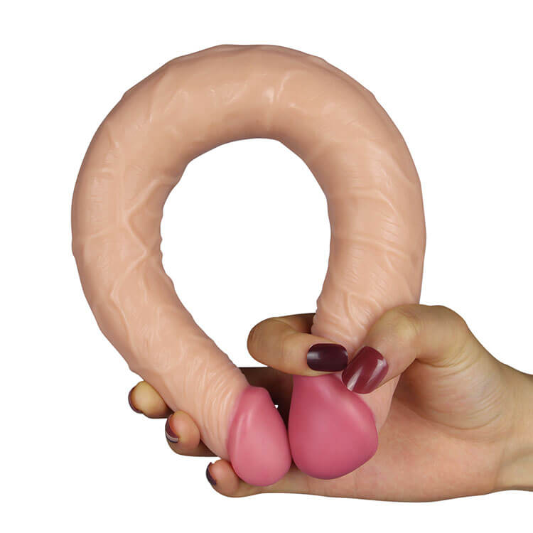 Dương vật 2đầu silicon Lovetoy miềm mại