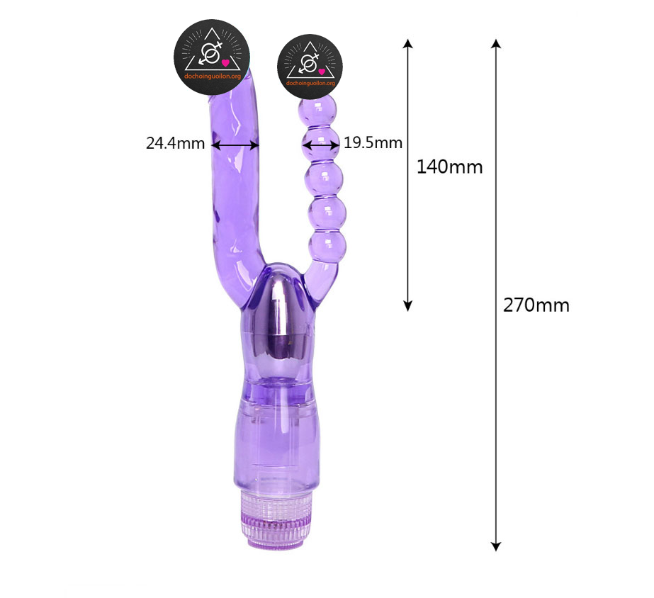 Dụng cụ kích thích 2 trong 1 cao cấp