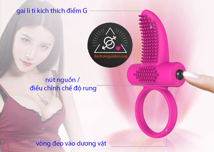 Vòng lưỡi liếm kích thích điểm G