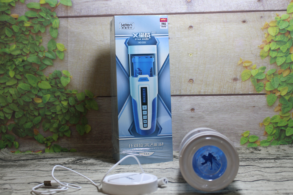 Âm đạo giả tự động Leten xoay thụt phát âm thanh