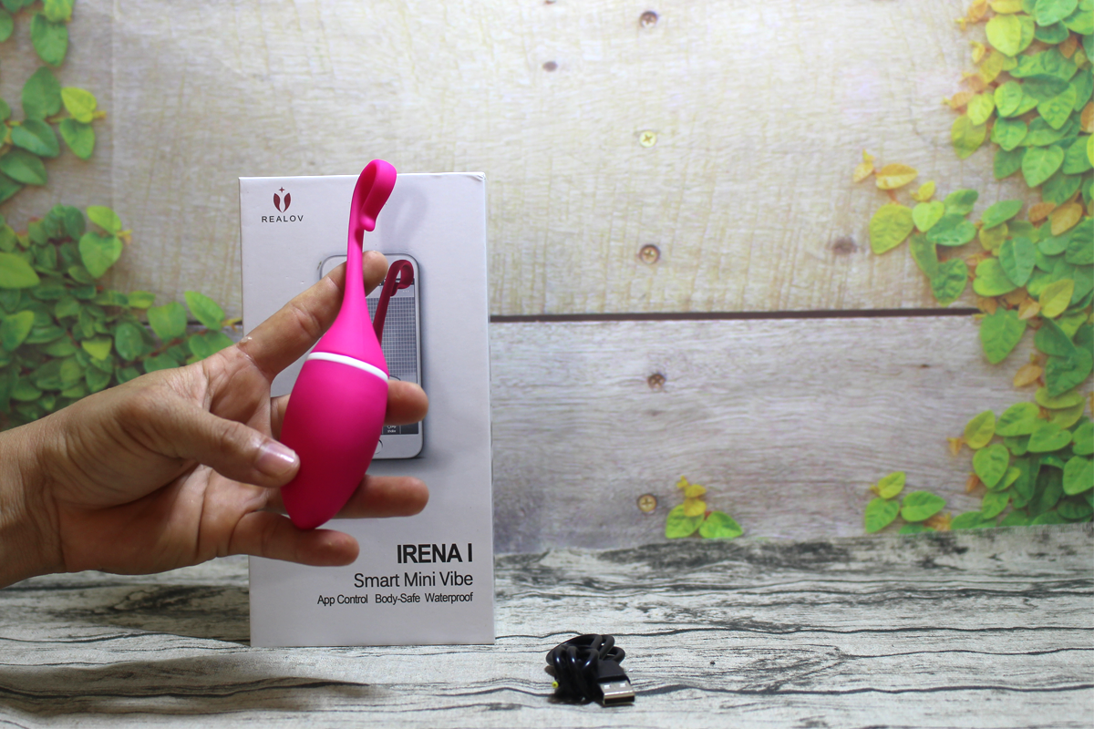 Trứng rung Realov Irena I kết nối điện thoại thông minh