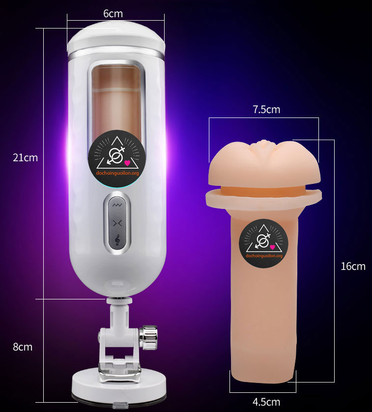 Âm đạo hít tường tự động cao cấp Dibe