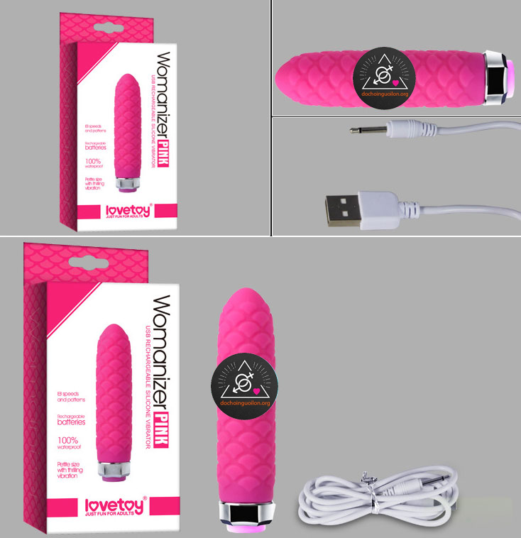 Que rung Lovetoy Pink vẩy cá