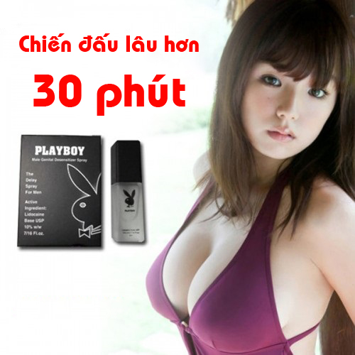 Chai xịt kéo dài thời gian quan hệ Playboy USA