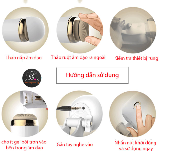 Âm đạo hít tường Manmiao 3D